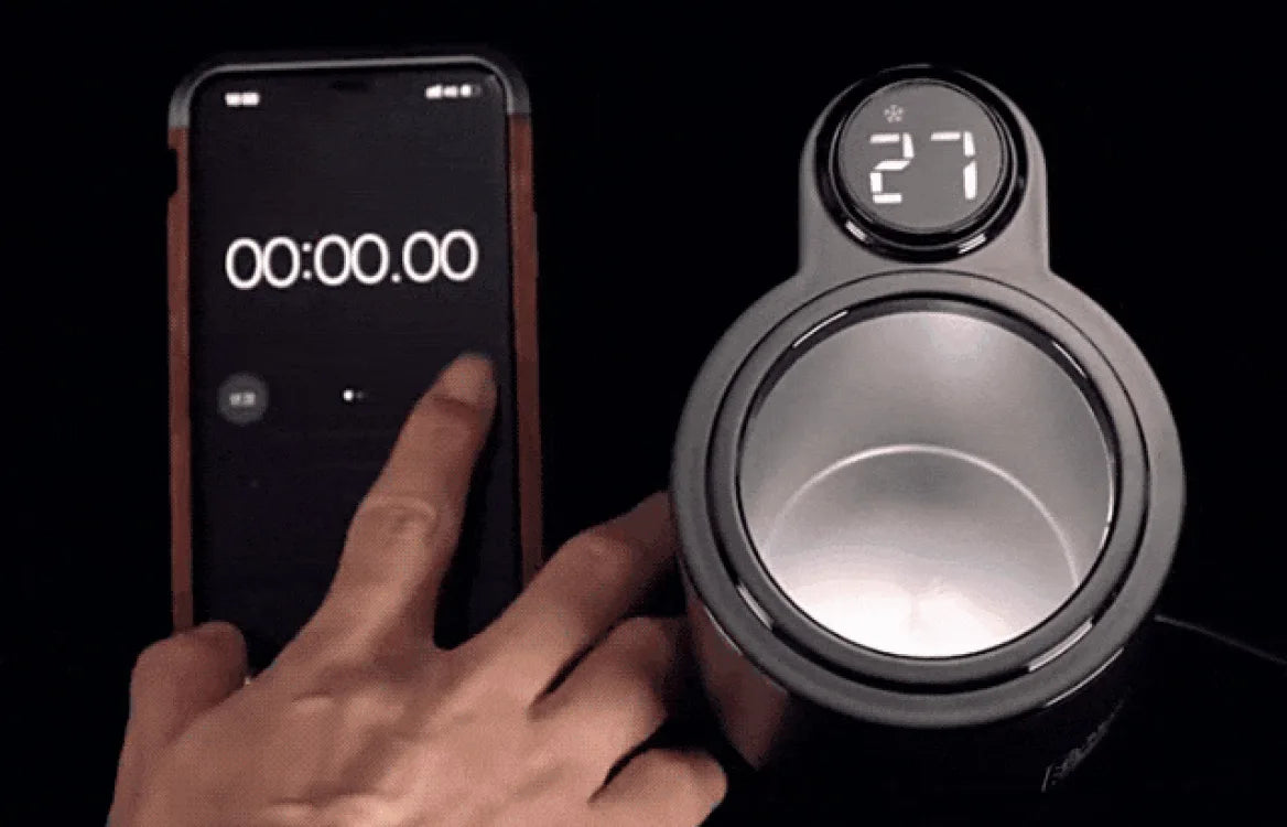 Car-Mounted Hot Cold Cup Smart Quick-Cooling Cup Warming Cup Two-In-One Car-Mounted Heating Cooling Cup Portable Cup Holder