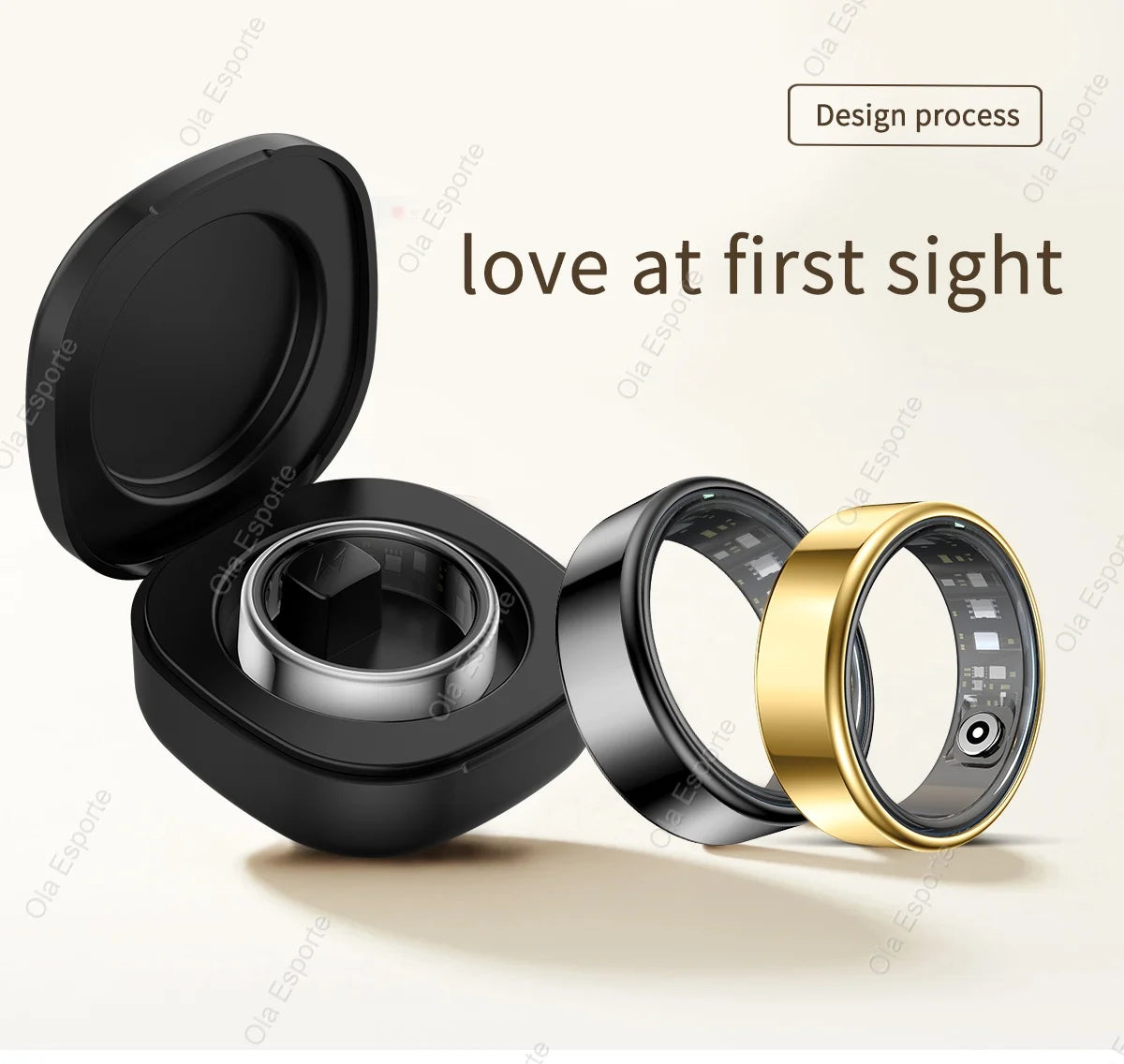 New Smart Ring Waterproof Health Monitor Smartring Take Photo Exercise Record Bluetooth Ring Birthday Gift Men Women