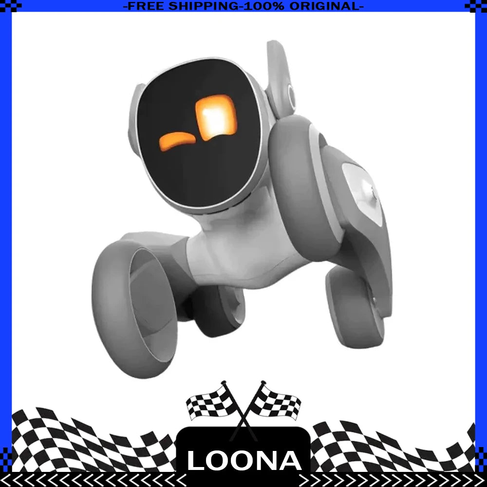 Loona Smart Robot Dog Cute Intelligent Emotional Robots Accompany Voice Machine Compatible Custom Monitor Electronic Toy Gifts