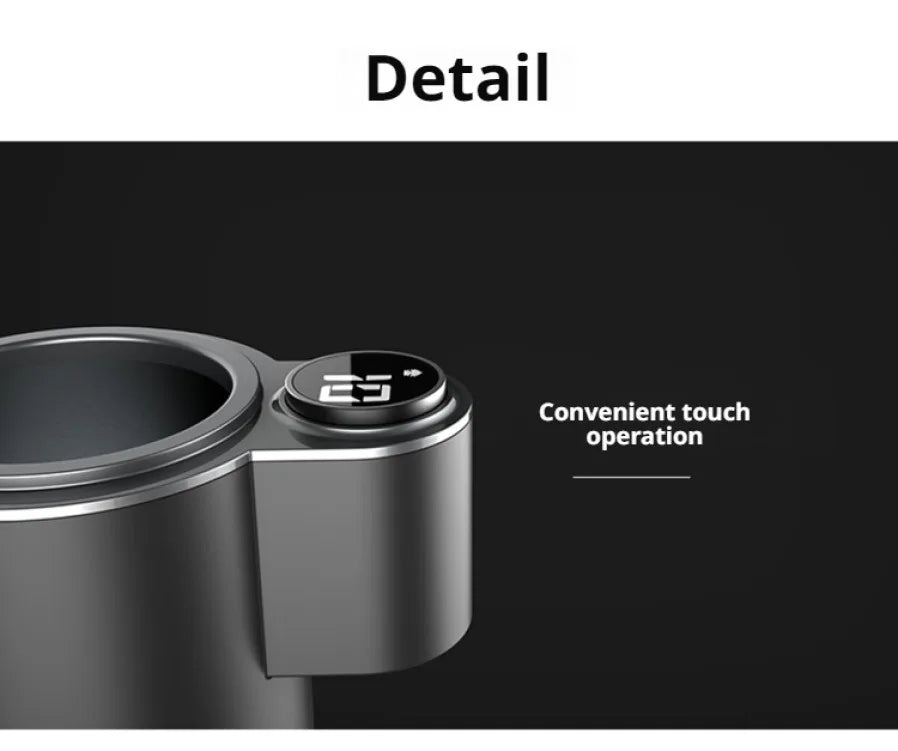 Car-Mounted Hot Cold Cup Smart Quick-Cooling Cup Warming Cup Two-In-One Car-Mounted Heating Cooling Cup Portable Cup Holder