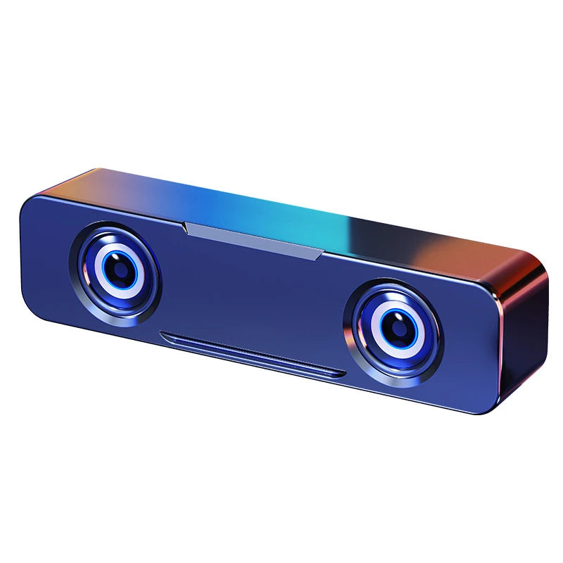 Desktop Computer Bluetooth Small Speaker Home Laptop Speaker Mini Subwoofer Wired Connection Outdoor Waterproof Loudspeaker