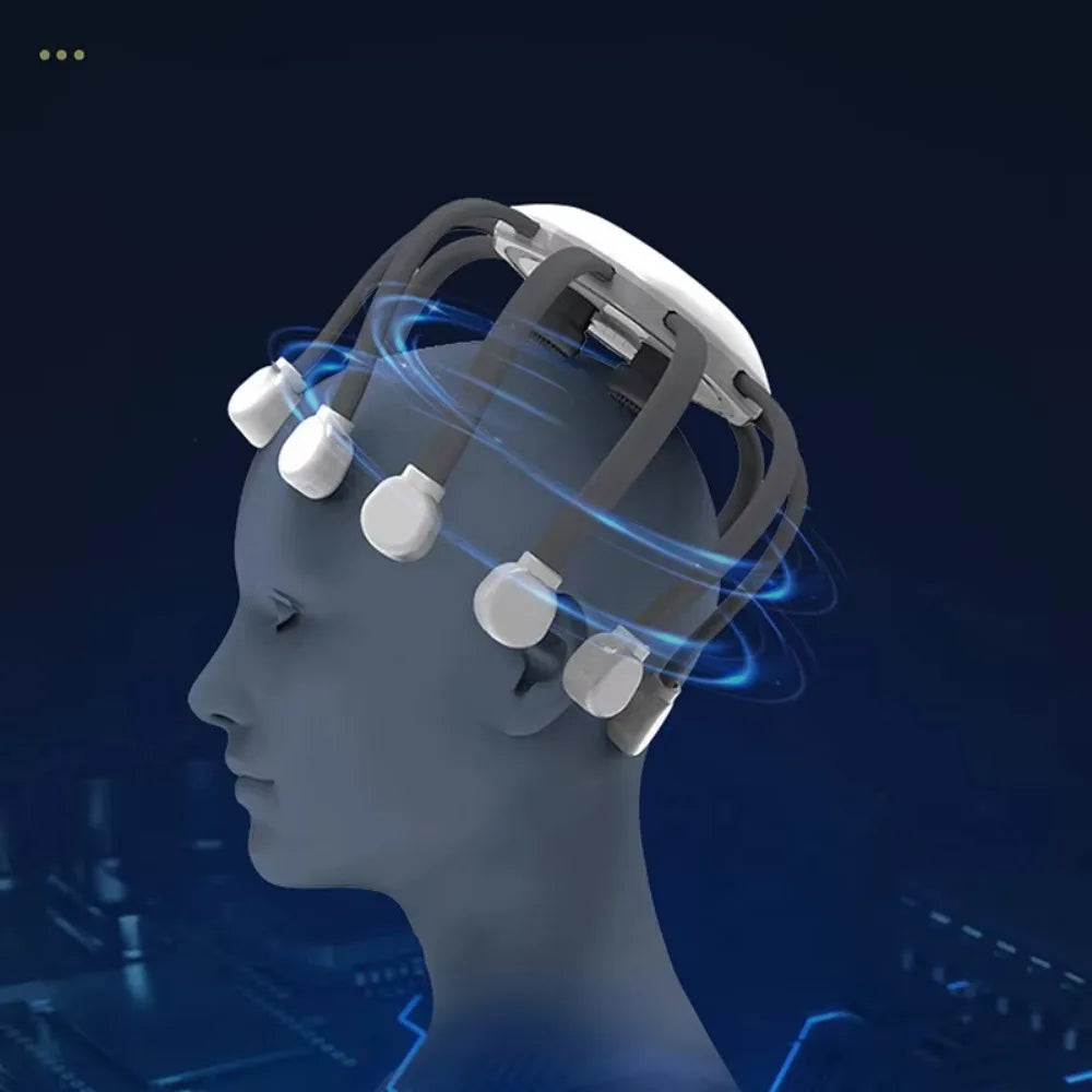 Octopus Claw Eight Claw Massager USB Charging Therapeutic Scratch Pad Electric Head Massager Hands Free Therapeutic