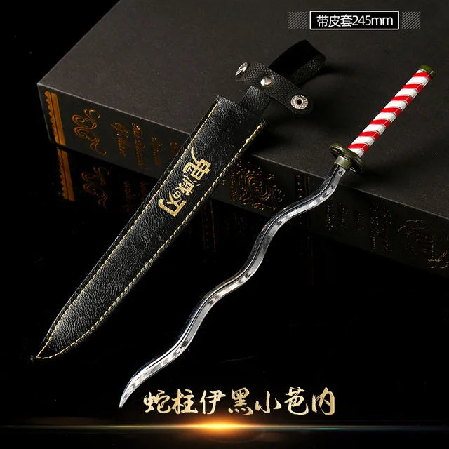 Demon Slayer Sword Real Katana Swords Demon Slayer Cosplay Metal Props Weapon Anime Battle Ready No Cutting Edge Bedroom Decor 1
