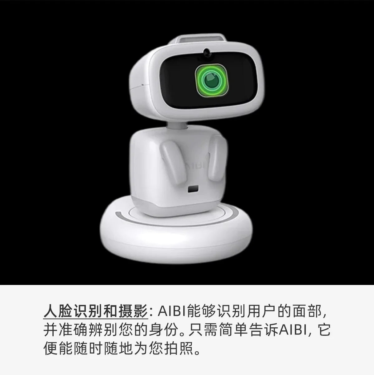 Ai Pocket Pet Aibi Smart Robot Bluetooth Wifi Connect Voice Conversation Gpt Rotating Camera Portable Small Intelligent Robots