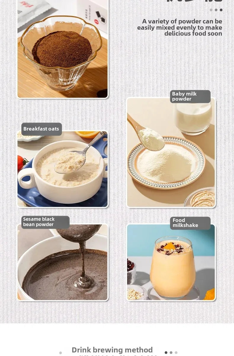 Premium Electric Protein Shaker Bottle Portable Mixer Cup USB Rechargeable Shaker Cups for Protein Shakes Sports Fitness Cup