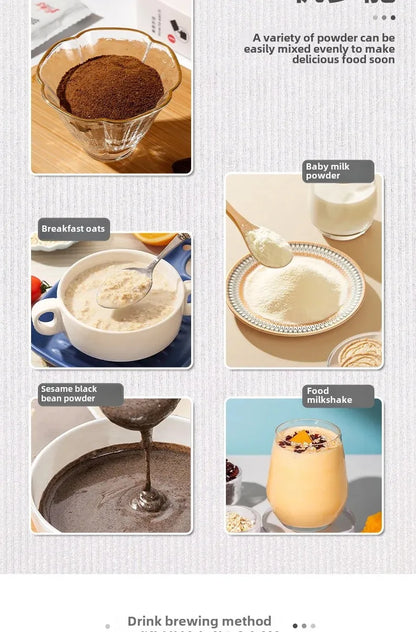 Premium Electric Protein Shaker Bottle Portable Mixer Cup USB Rechargeable Shaker Cups for Protein Shakes Sports Fitness Cup