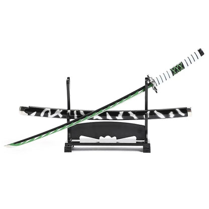 Demon Slayer Sword Real Katana Swords Demon Slayer Cosplay Metal Props Weapon Anime Battle Ready No Cutting Edge Bedroom Decor 1