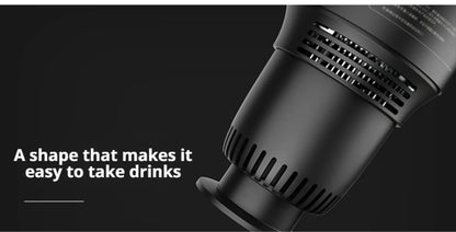 Car-Mounted Hot Cold Cup Smart Quick-Cooling Cup Warming Cup Two-In-One Car-Mounted Heating Cooling Cup Portable Cup Holder