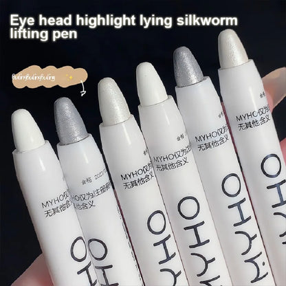 Lying Silkworm Pen Monochrome Brightening Highlight with Flash Eye Shadow Pen