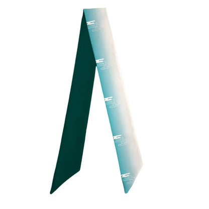 100cm Demon Slayer Narrow Long Scarf for Women Solid Color Anime Silk Tie Creative Fashion Ribbon Headbands Bandann Accessories