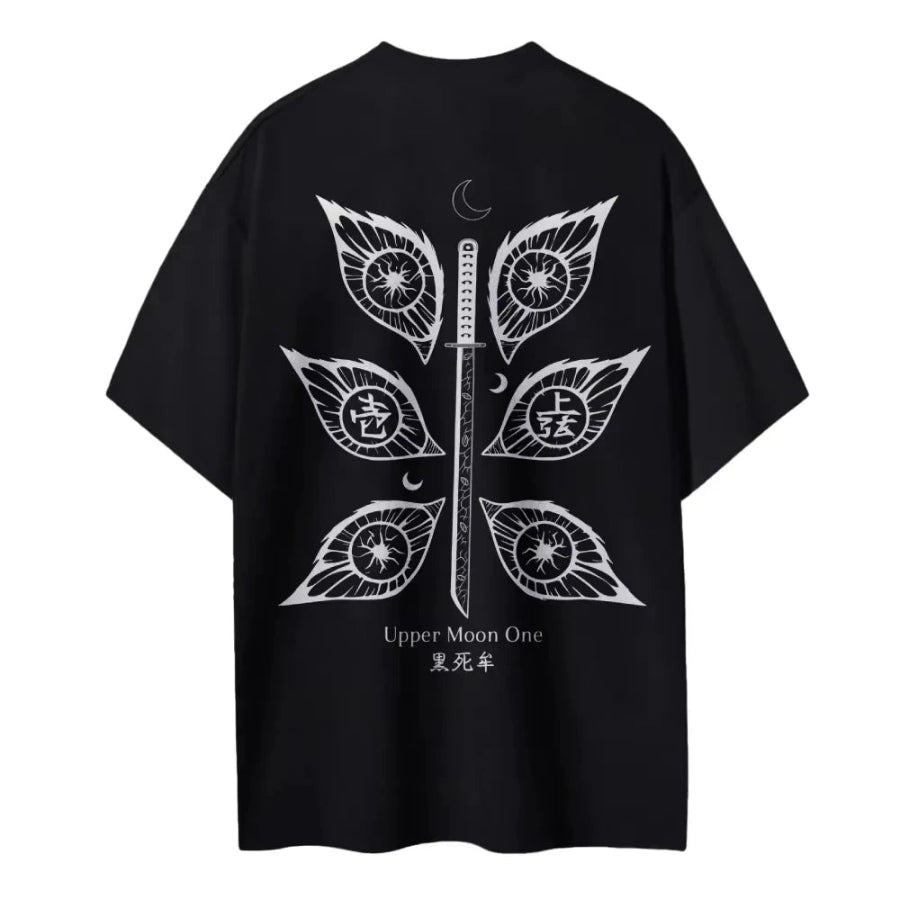 Demon Slayer 2025 Men's and Women's Summer New T-shirt Animation Joint Loose Casual Children's Parent-child Short-sleeved Top