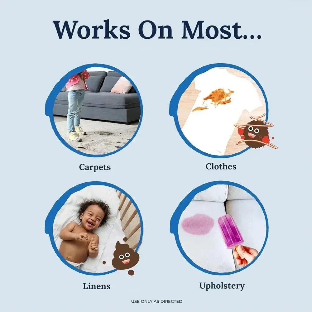 120ml Special Use Clothing Stain Remover Quickly Removes Stains And Oil Stains Has Antibacterial And Deodorizing Non-Irritating