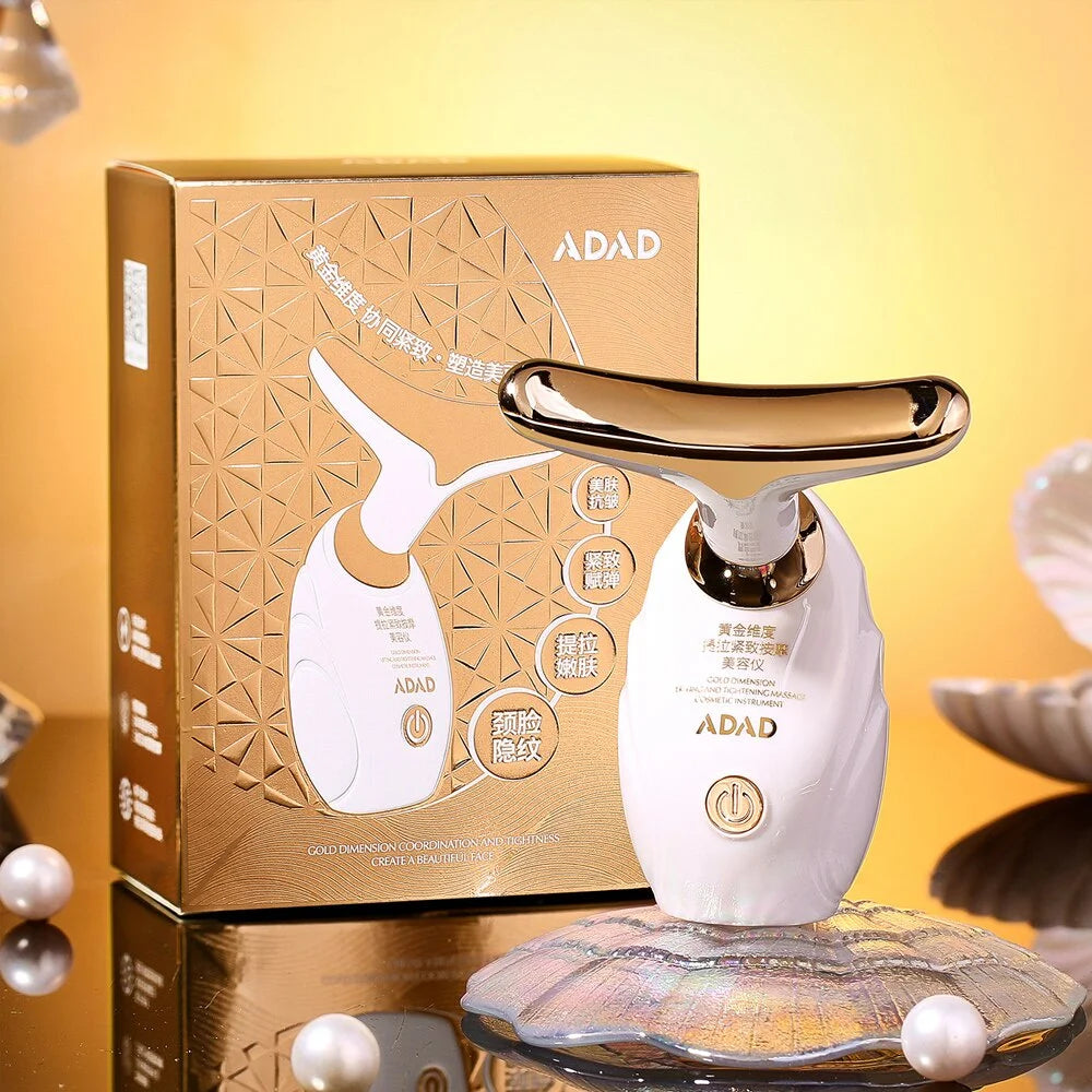 Face Lifting Device Neck Facial Eye Massage Introducer Microcurrent Skin Rejuvenation Anti Aging Beauty Device Face Massager