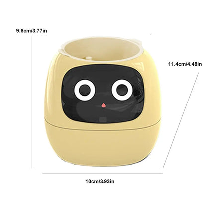 Smart Plant Pot Planter Adorable Plant Companion Plant Flower Growing System Make Raising Plants Easy and Fun Plant Robot Vases