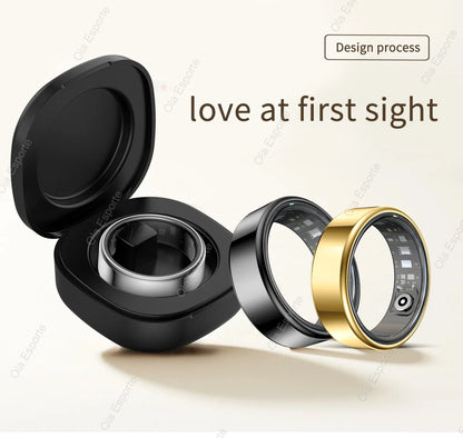 New Smart Ring Waterproof Health Monitor Smartring Take Photo Exercise Record Bluetooth Ring Birthday Gift Men Women