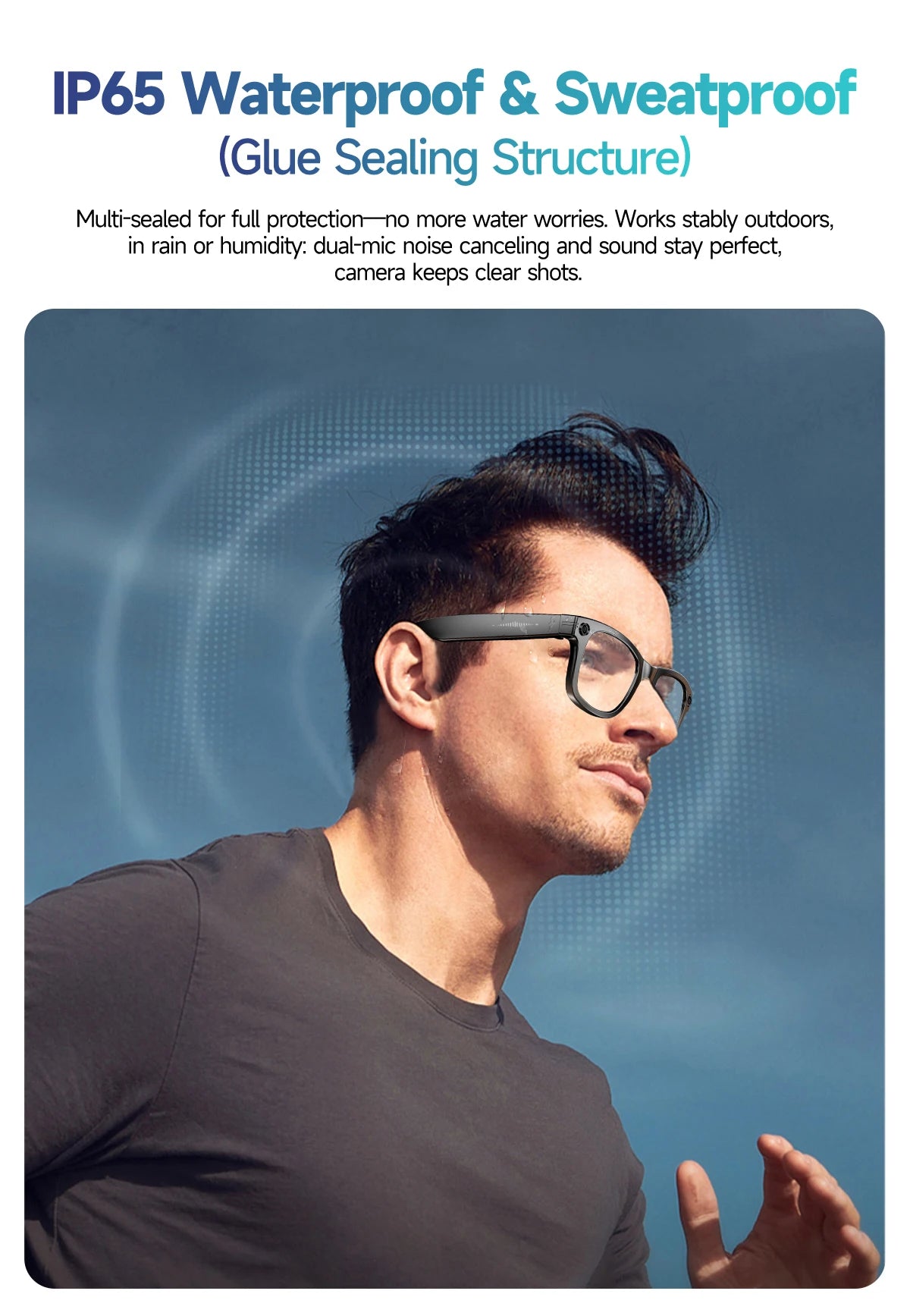 2025 AI Smart Glasses with 8MP Camera Video Recording 100+ Languages Translation Sunglasses Bluetooth Call Music Play Men Women