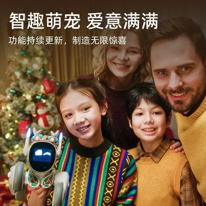 Loona Smart Robot Dog Cute Intelligent Emotional Robots Accompany Voice Machine Compatible Custom Monitor Electronic Toy Gifts