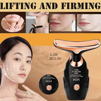 Face Lifting Device Neck Facial Eye Massage Introducer Microcurrent Skin Rejuvenation Anti Aging Beauty Device Face Massager