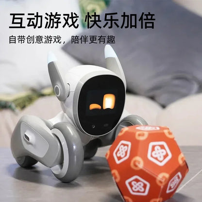 Loona Smart Robot Dog Cute Intelligent Emotional Robots Accompany Voice Machine Compatible Custom Monitor Electronic Toy Gifts