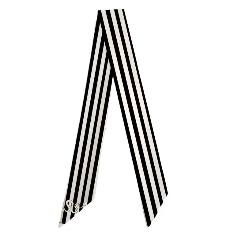 100cm Demon Slayer Narrow Long Scarf for Women Solid Color Anime Silk Tie Creative Fashion Ribbon Headbands Bandann Accessories