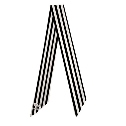 100cm Demon Slayer Narrow Long Scarf for Women Solid Color Anime Silk Tie Creative Fashion Ribbon Headbands Bandann Accessories