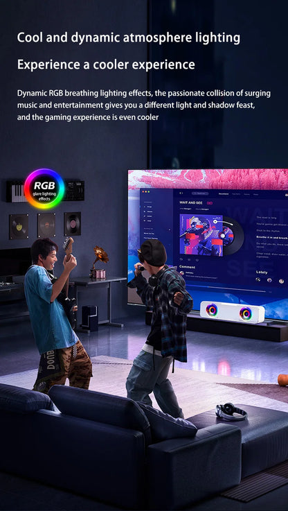 Desktop Computer Bluetooth Small Speaker Home Laptop Speaker Mini Subwoofer Wired Connection Outdoor Waterproof Loudspeaker