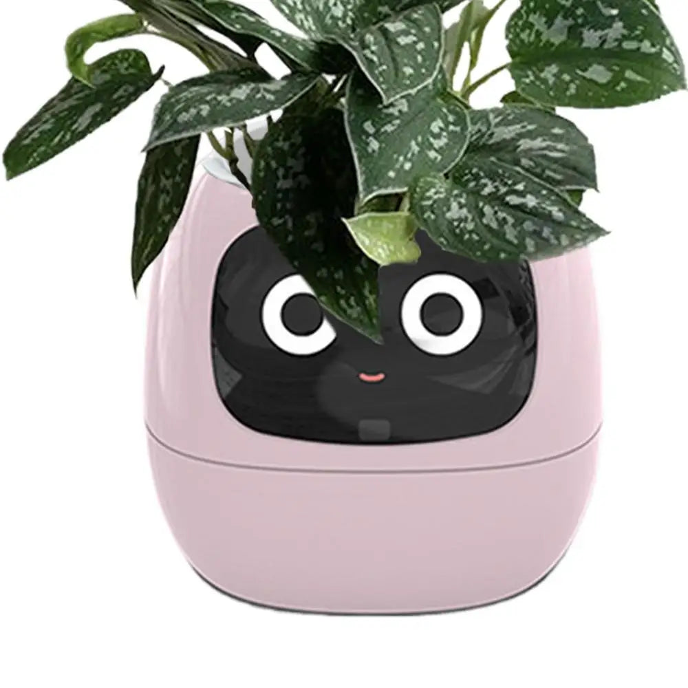 Smart Plant Pot Planter Adorable Plant Companion Plant Flower Growing System Make Raising Plants Easy and Fun Plant Robot Vases