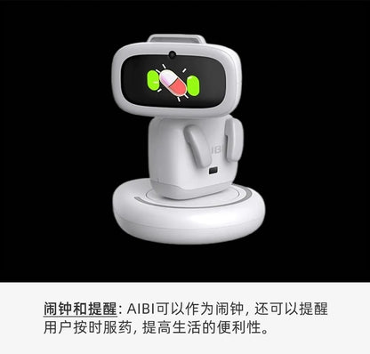 Ai Pocket Pet Aibi Smart Robot Bluetooth Wifi Connect Voice Conversation Gpt Rotating Camera Portable Small Intelligent Robots