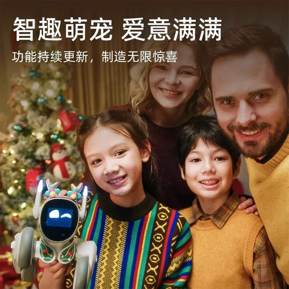 Loona Smart Robot Dog Cute Intelligent Emotional Robots Accompany Voice Machine Compatible Custom Monitor Electronic Toy Gifts